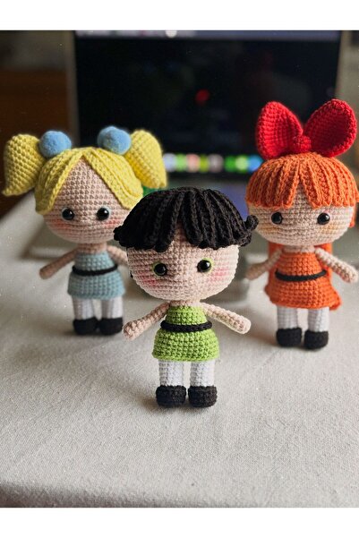 ASG SHOPPİNG AMİGURUMİ POWERPUFF GİRLS