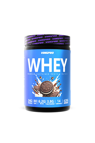 vingpro Whey Protein Pro Wpc80 420Gr 14 Servings Cookie & Cream Flavor