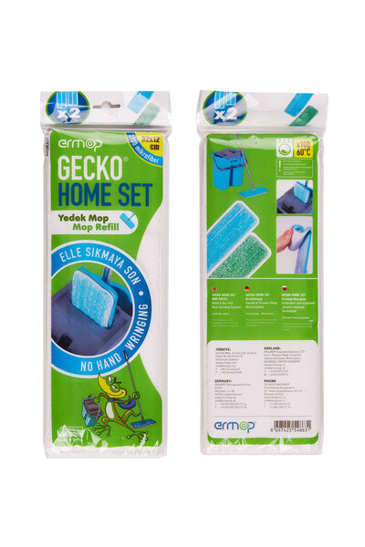 Ermop Global Gecko Mikrofiber Yedek Mop 2 Adet (1 Paket)