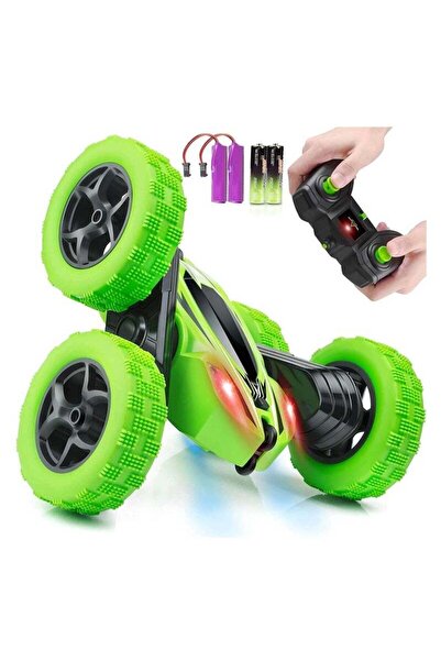 Yelajoy RC Cars Stunt Car Toy, 4WD 2.4Ghz Double Sided 360° Rotating RC Car w...