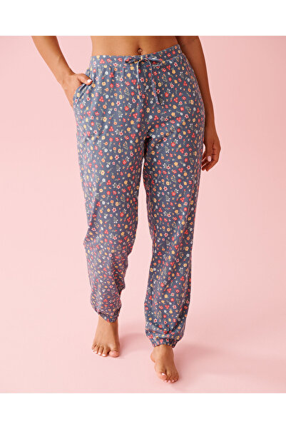 La Vie en Rose بنطال بيجاما قطن بنقشة زهور