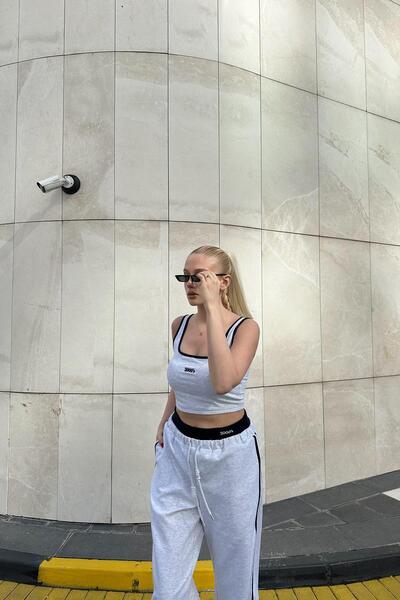 lizge giyim Athlete with Detailed Details