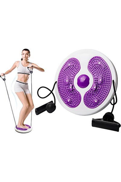 Arabest Twist Waist Disc Board, Adjustable Waist Trainer Twisting Disc with H...