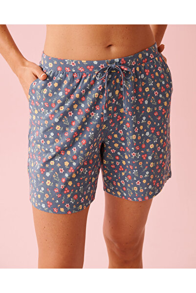 La Vie en Rose شورت برمودا قطن بنقشة زهور