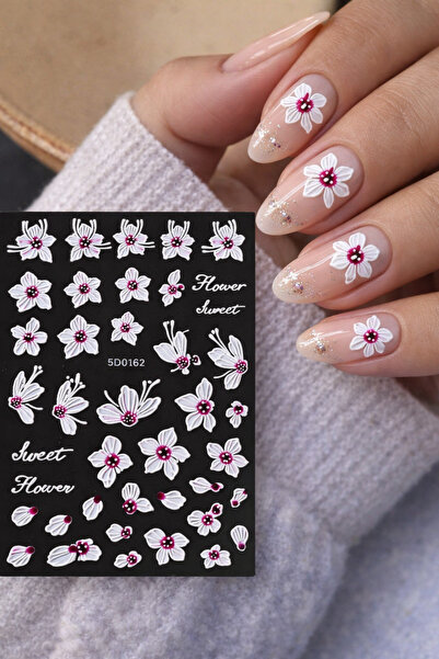 Misyul Tırnak Sticker Protez Tırnak Kalıcı Oje Süsleme, Nail Art Sticker