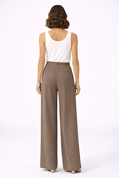 ON TRİKO Pileli İp Kemerli Pantolon 70135
