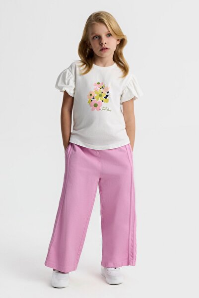 nk kids تيشيرت لونا كريمي للأعمار من 4-8 سنوات