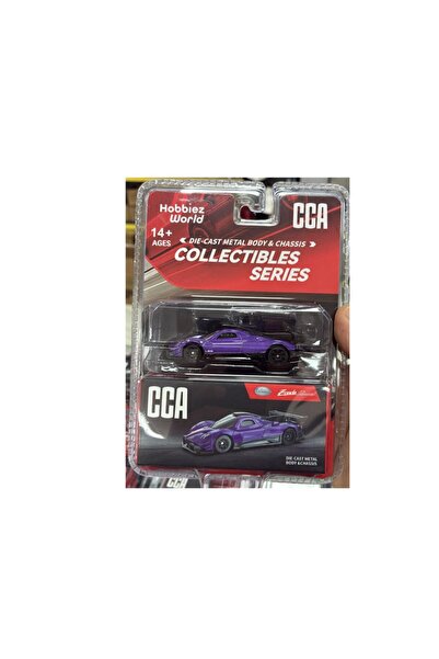 CCA Collectibles Series Pagani Zonda Revolucion Mor 1/64 Model Araba