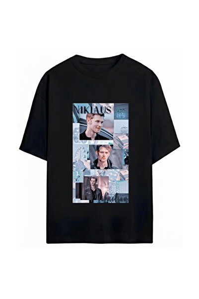 SVART WEAR تي شيرت The Originals - Klaus Mikaelson مطبوع للجنسين مقاس كبير