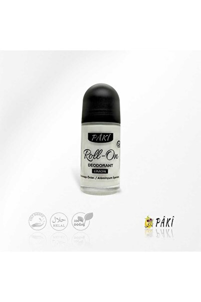 PAKİ DOĞAL Limonlu Deodorant Roll-On