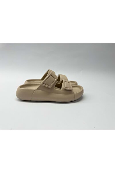 DARK SEER Ds Monapi.Mercan Gray Orthopedic Eva Men's Velcro Slipper Sandals