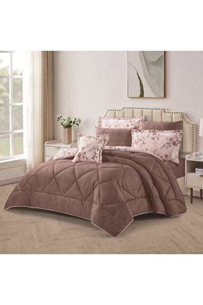 HOURS Horse 4-piece single bed set – elegant floral design and luxurious soft...