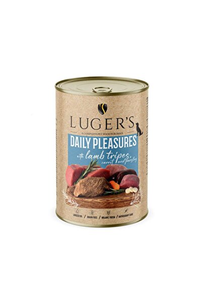 LUGER'S Hrana umeda pentru caini adulti, Daily Pleasures, cu miel si morcov, ...