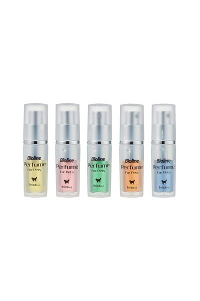 Bioline PARFUM PENTRU CAINI SET 15 BUC (3x5 AROME) SPRAY 9ML
