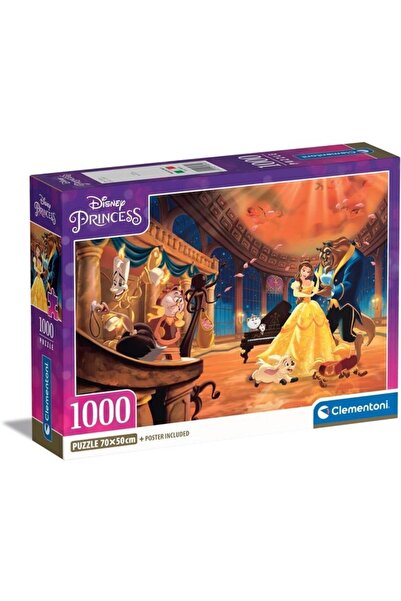 CLEMENTONI Puzzle 1000 piese - Beauty and the Beast (Clementoni-39854)