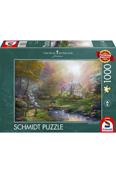 Schmidt Spiele Thomas Kinkade Studios: Ziua perfectă a Mamei, Puzzle 1000 piese