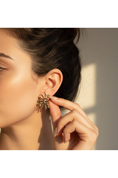 Ervalina Basic Half Sun Earrings