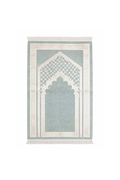 SUNDUS سجادة صلاة تركية مريحة مع حشوة إسفنجية خفيفة - سجاد صلاة إسلامية ناعمة...