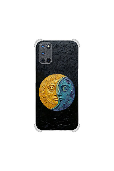 PrintiFy حافظة حماية للزوايا متوافقة مع هاتف اوبو A52 بتصميم Metamorphosis Ek...