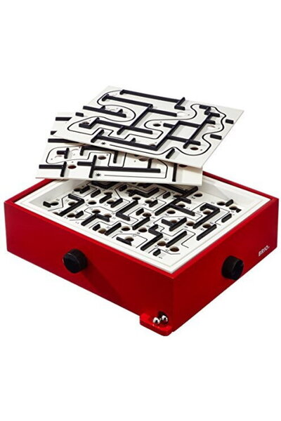 RAVENSBURGER BRIO Labyrinth with Exercise Plates, red - 34020