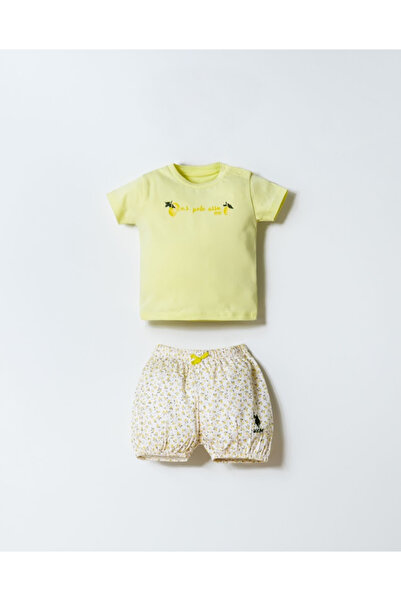 U.S. Polo Assn. Usb3025 Girls Shorts Set