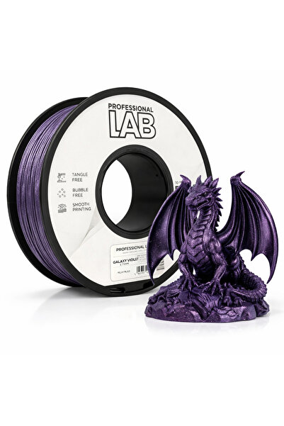 Professional LAB PLA филамент за 3D принтер, 1 кг, 1.75 мм, лъскави частици, ...