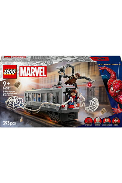 LEGO 76321 Marvel Super Heroes Spider-Man vs. Doc Ock: Confruntare în metrou,...