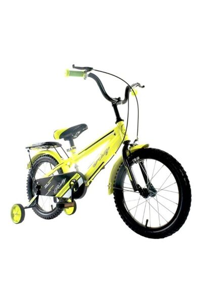 Rally Children's Bicycles for Boys 16 Inch Bike with Training Wheels Age 5 to...