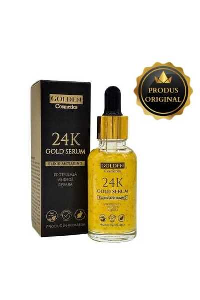 GOLDEN COSMETICS Original Anti-Wrinkle Serum with 24K Gold