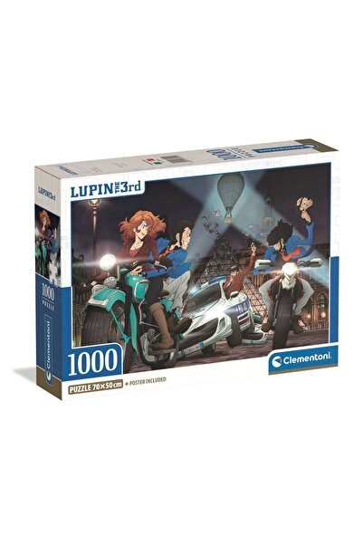 CLEMENTONI Puzzle 1000 piese - Lupin The 3rd (Clementoni-37055)