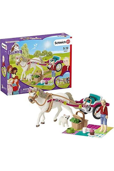 SCHLEICH Horse Club carriage f. Horse ho - 42467