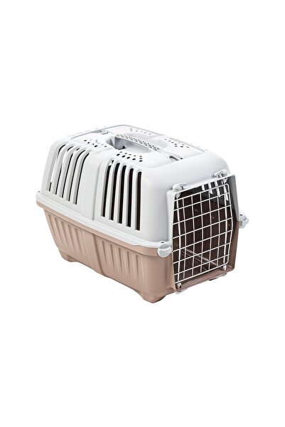 Mps TRANSPORT CAGE FOR DOGS AND CATS PRATIKO 1 METAL PINK COATED 48x31x33(h)cm
