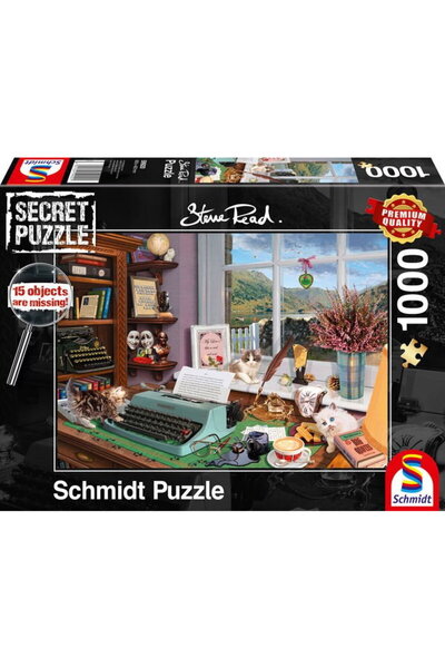 Schmidt Spiele Puzzle Steve Read: La birou (Puzzle secret)