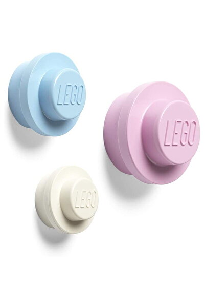 Room Copenhagen Suport de perete LEGO alb, albastru, roz 40161736