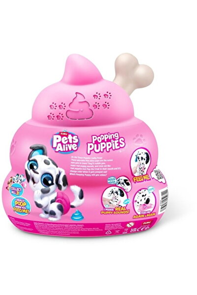 Pets Alive Jucarie de plus surpriza - Pooping Puppies, Catelus interactiv