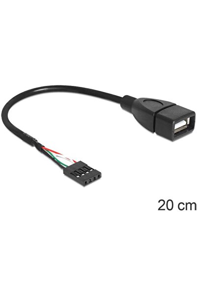 DELOCK Cablu USB 2.0 tip A mamă la conector pin
