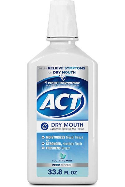 Act Mouthwash, ACT, Anticavity Zero Alcohol, Cavity Protection, Soothing Mint...