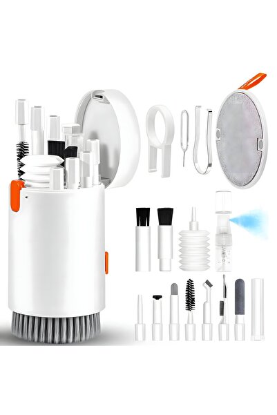 SMAYLİNG 8’li Çok Fonksiyonlu Taşınabilir Mini Temizlik Seti – Tuş Çıkarıcı, ...