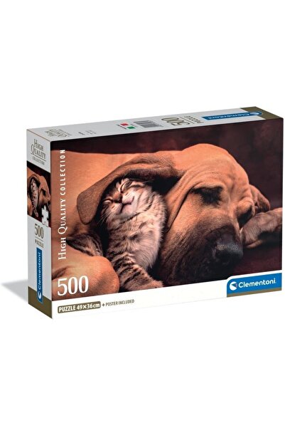 CLEMENTONI Puzzle 500 piese - Cuddles (Clementoni-35583)