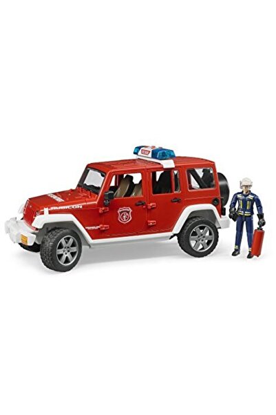 Bruder Departamentul de pompieri Jeep Wrangler Unlimited Rubicon din seria pr...