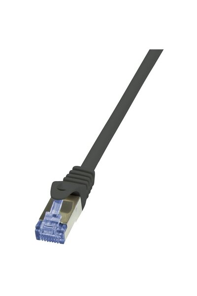 LogiLink Patch Cable Cat.6A S/FTP black 7,50m, PrimeLine "CQ3083S"
