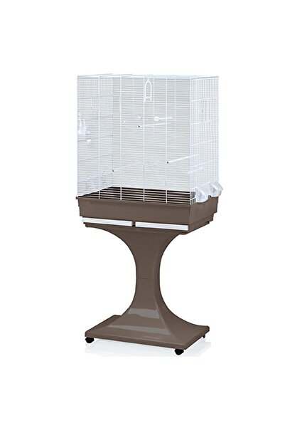 Mps CRISTINA BIANCA BIRD CAGE WITH STAND (65cm) 66x45x150(h)cm