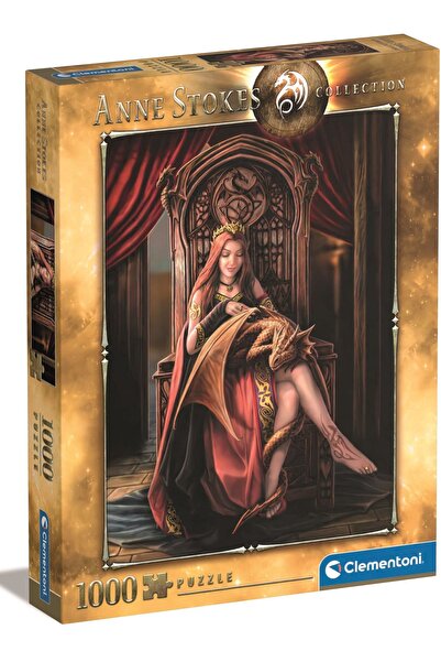 CLEMENTONI Puzzle 1000 pieces - Anne Stokes: Friends forever (Clementoni-39959)