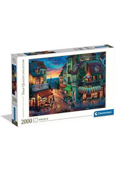 CLEMENTONI Puzzle 2000 pieces - Streets of Europe (Clementoni-32085)