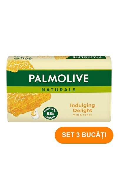 Palmolive SET 3 PIECES - Milk & Honey Cream Bar Soap 90 g