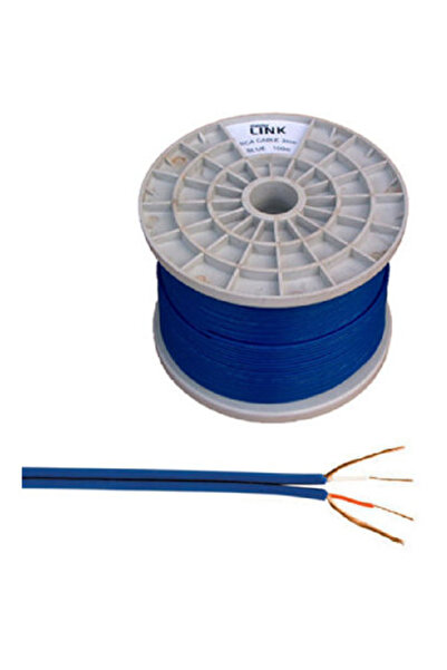 Generic CABLU 2RCA 4MM ALBASTRU ROLA