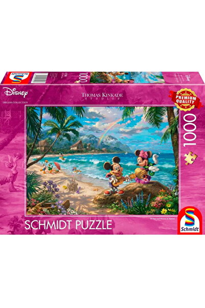 Schmidt Spiele Thomas Kinkade Studios: Colecția Disney Dreams - Minnie și Mic...