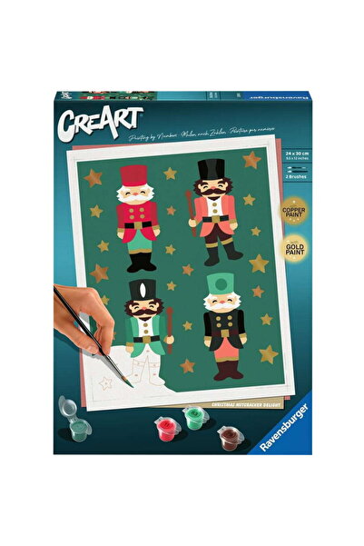 RAVENSBURGER CreArt - Încântarea Spărgătorului de Nuci de Crăciun, pictură