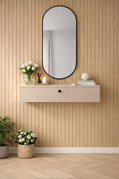 DOGGA PROFILE-PANEL Dresuar , Kapaklı Konsol , Tek bölmeli , Vestiyer Lambiri...