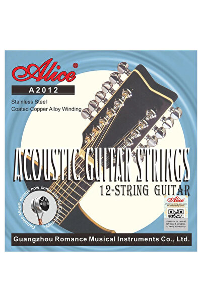 ALİCE'S 12-Strings Acoustic Super Light 010-047 Guitar String